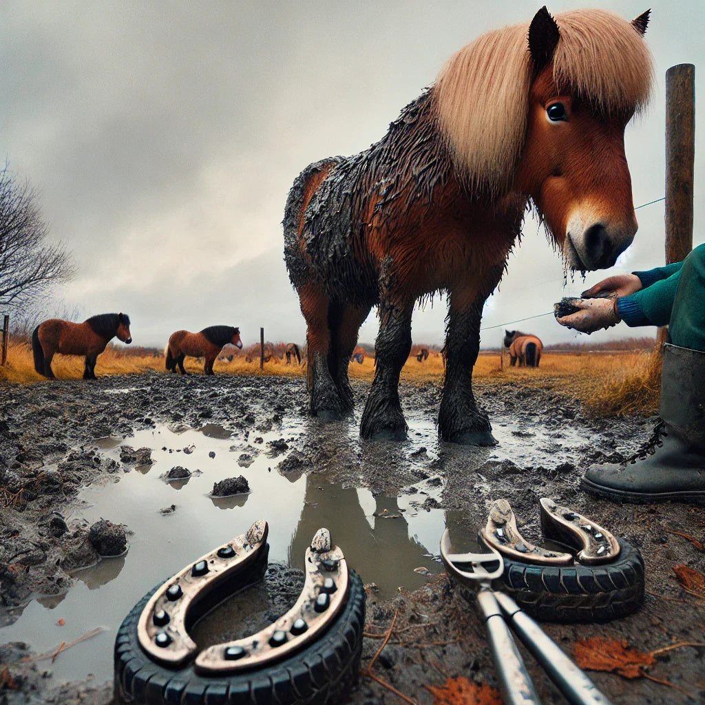 Så håller du hovarna friska i leriga och blöta hagar