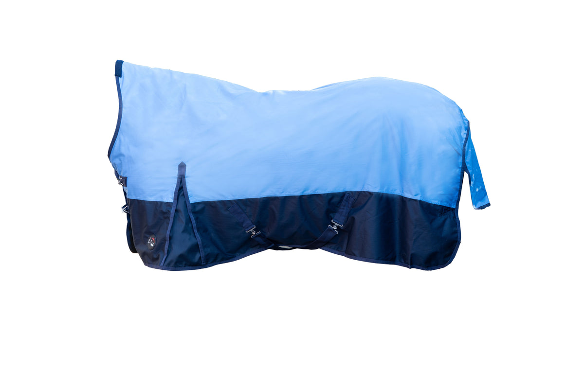 Regntäcke Norwich turnouttäcke med  hög nacke och fleecefoder, ripstop 600D