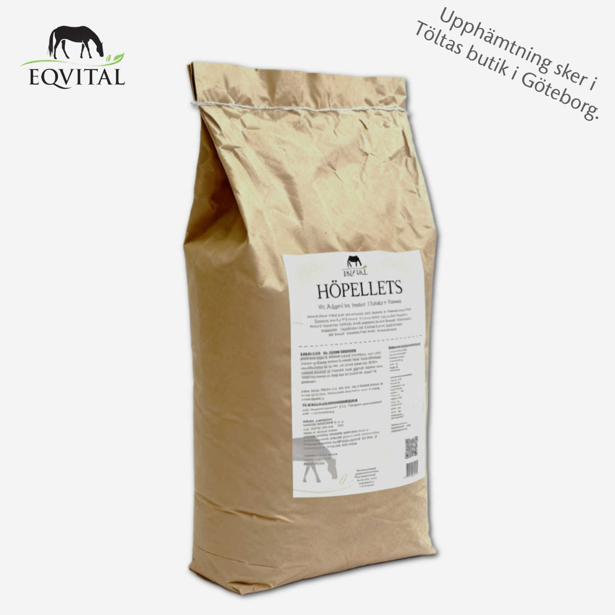 Grovfoder Fytopell (Höpellets), från Eqvital,  20kg