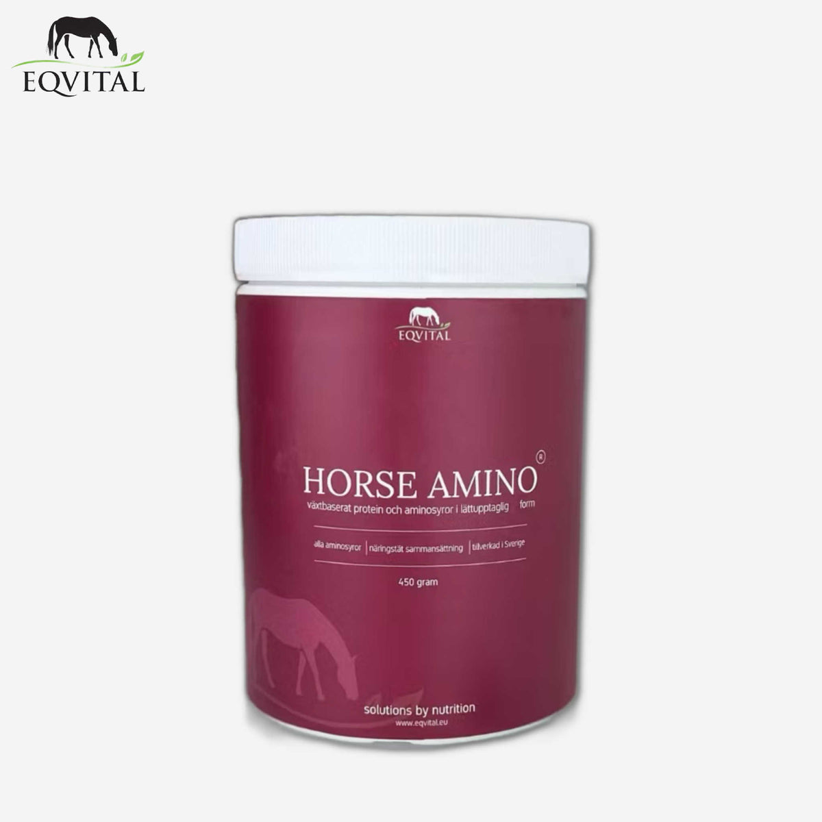 Kosttillskott Horse Amino, proteintillskott Eqvital