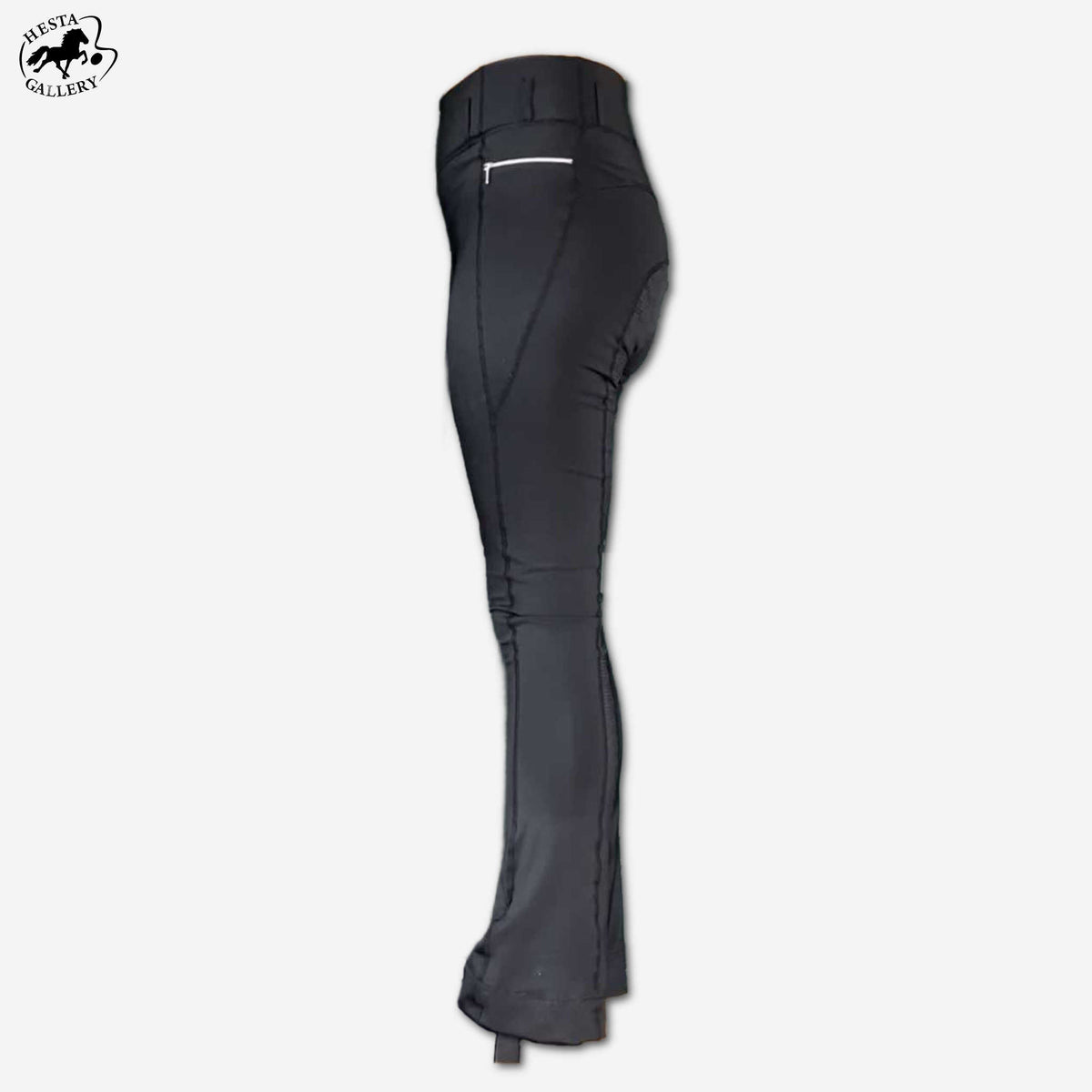 Jodphursridtights Hestagallery Grip, hög midja, helskodda med silikon