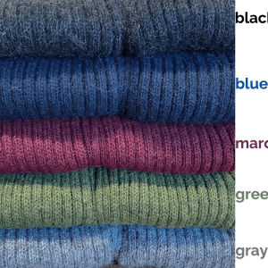 Svett-täckeshals, buff/halsdel, i isländsk fårull, grå