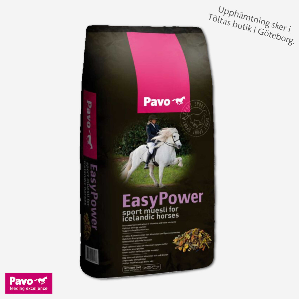 Kraftfoder Pavo Easypower, müsli, 15kg