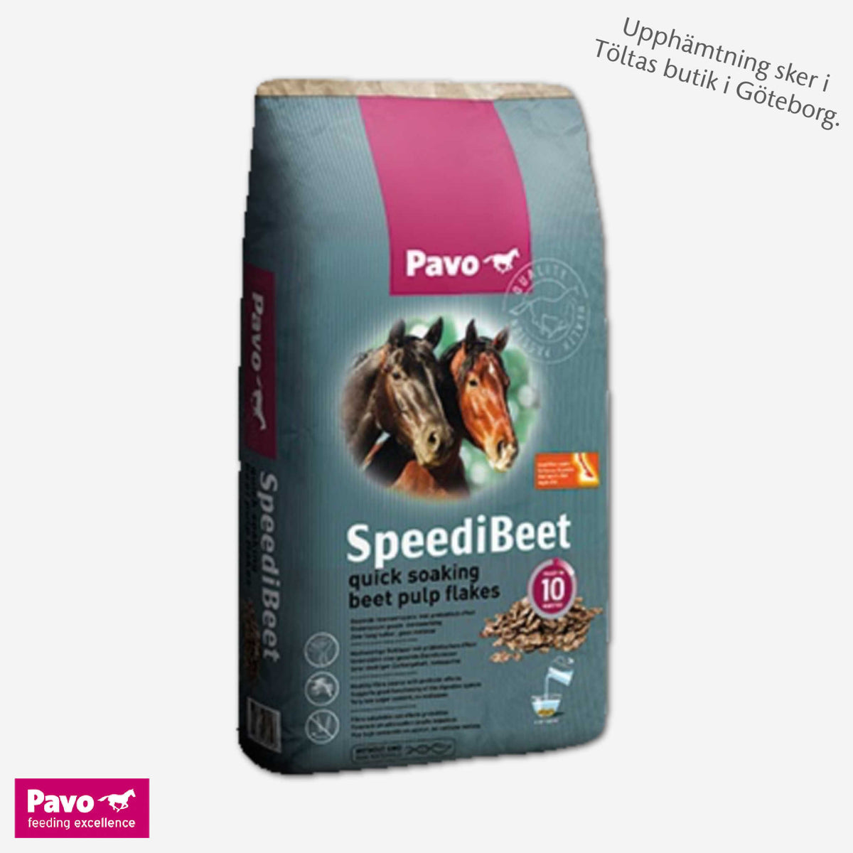 Grovfoder Pavo SpeediBeet, 15kg