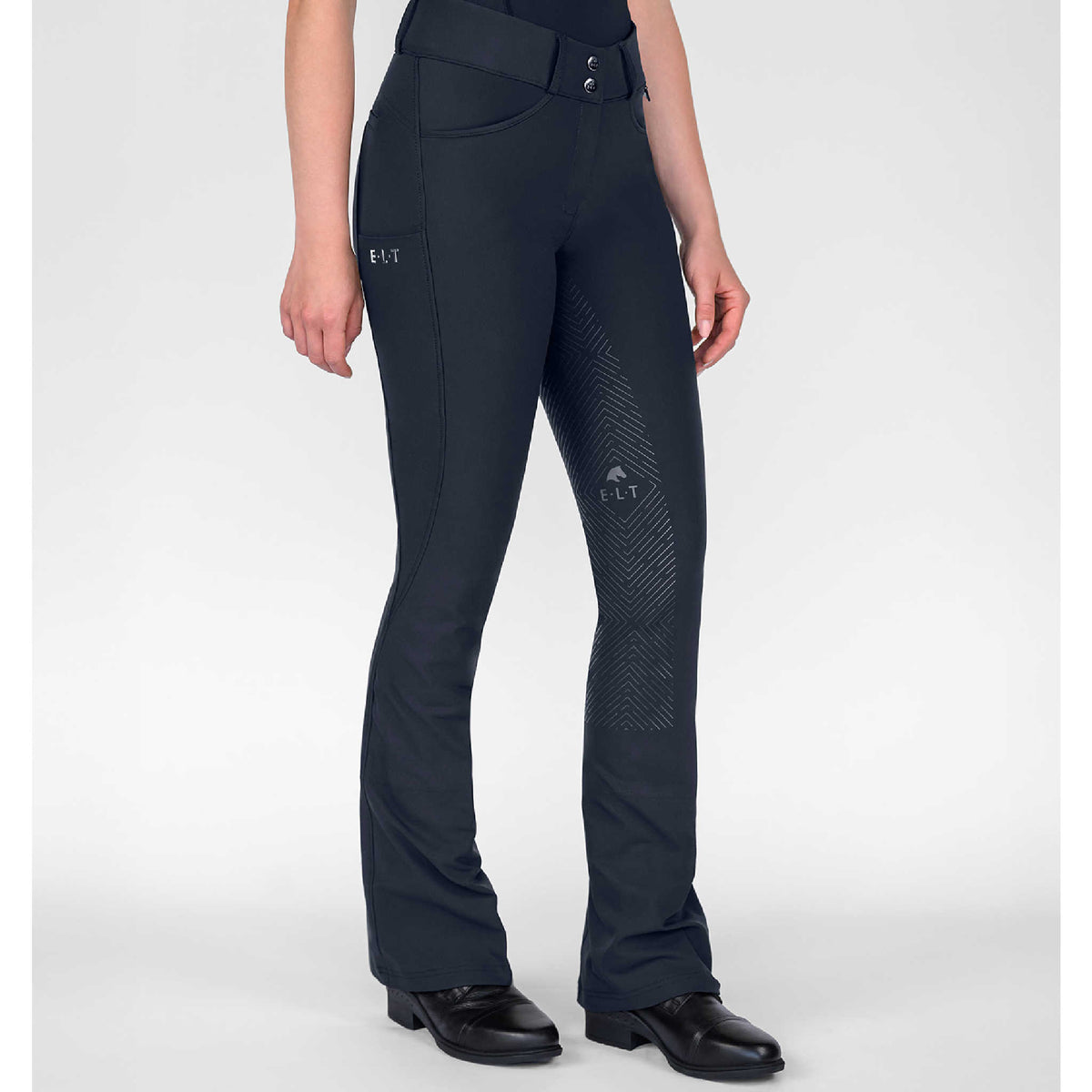Jodhpursridbyxor ELT Comfort ride med silikonskoning
