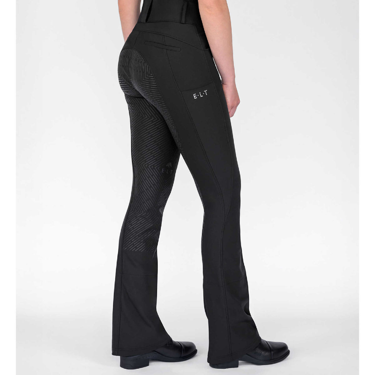 Jodhpursridbyxor ELT Comfort ride med silikonskoning