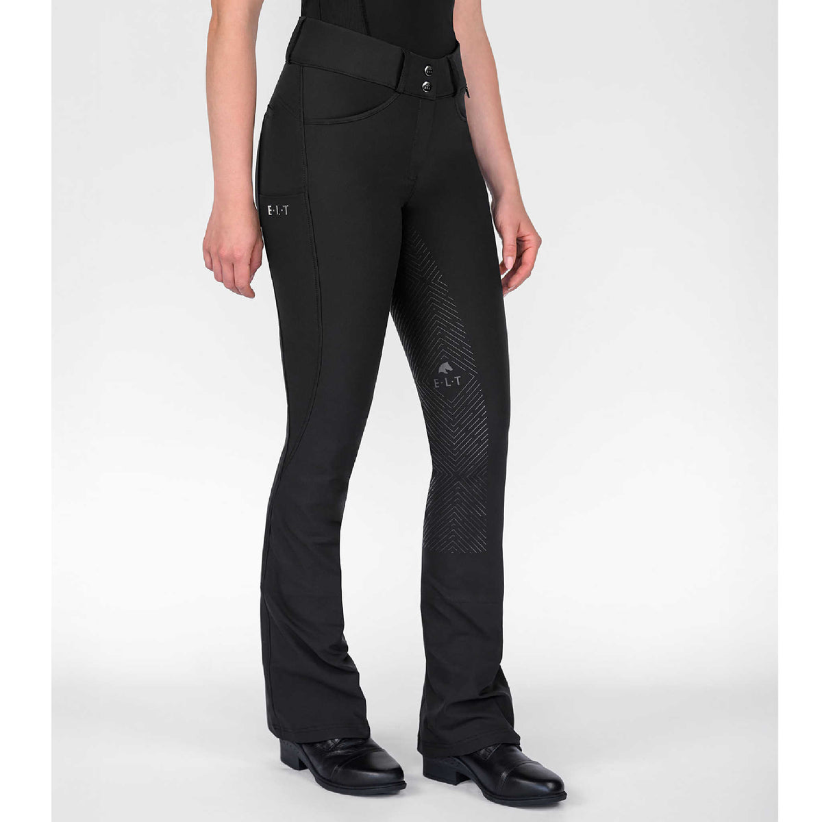 Jodhpursridbyxor ELT Comfort ride med silikonskoning