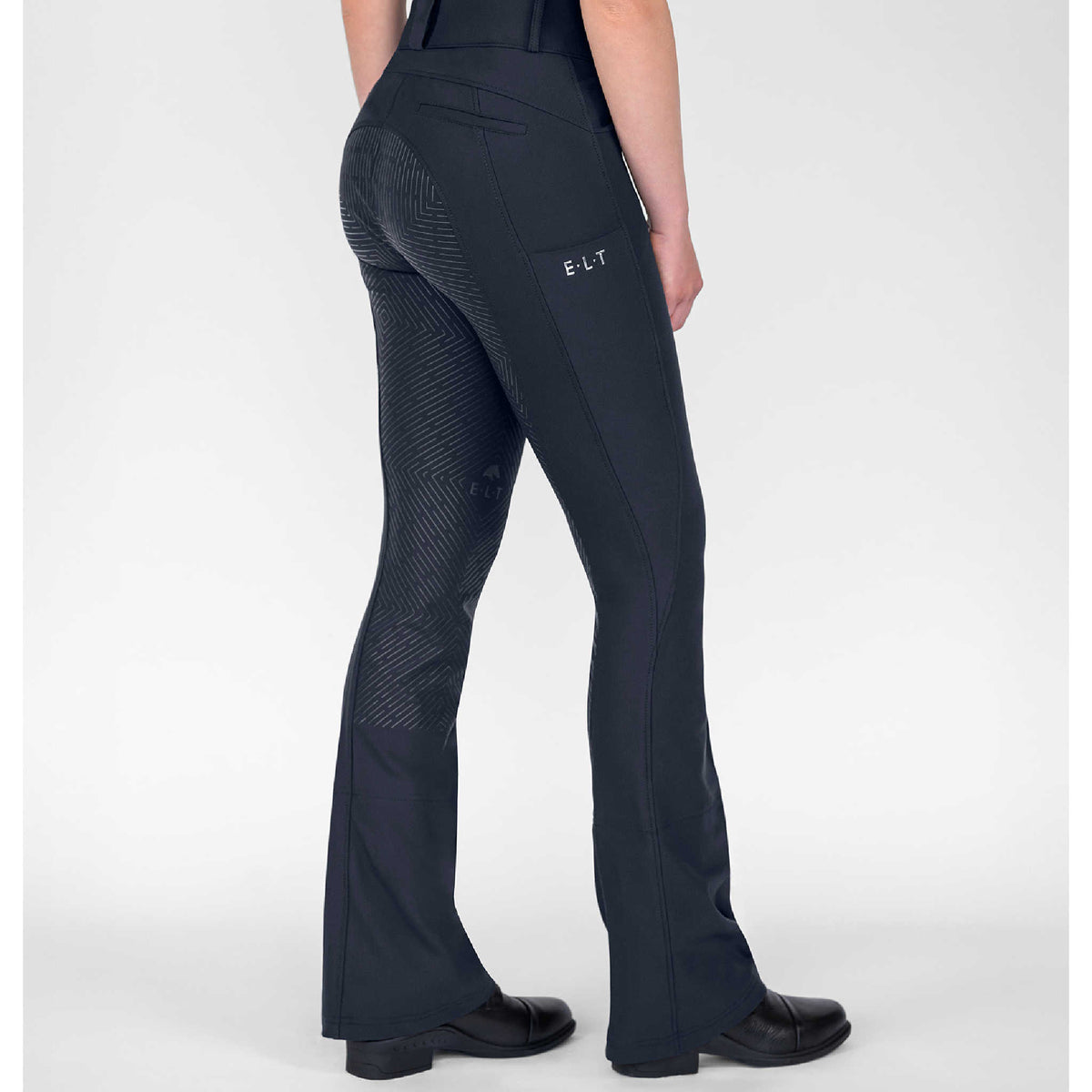 Jodhpursridbyxor ELT Comfort ride med silikonskoning