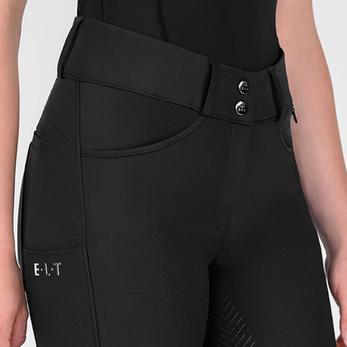 Jodhpursridbyxor ELT Comfort ride med silikonskoning