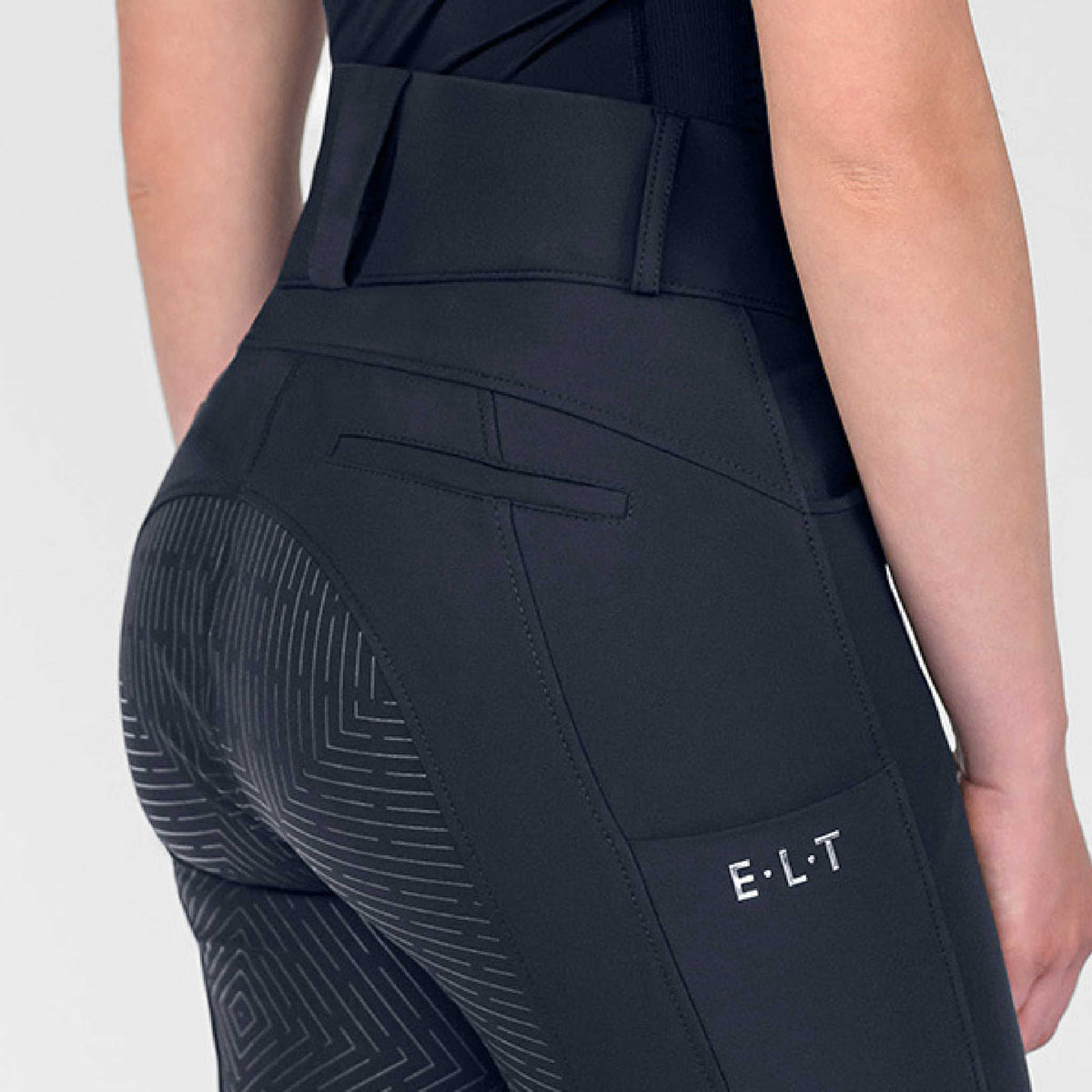 Jodhpursridbyxor ELT Comfort ride med silikonskoning