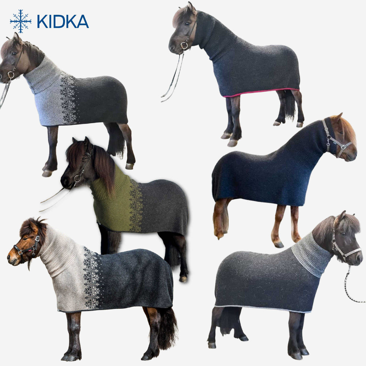 Svetteteppe Turtleneck, i islandsk saueull