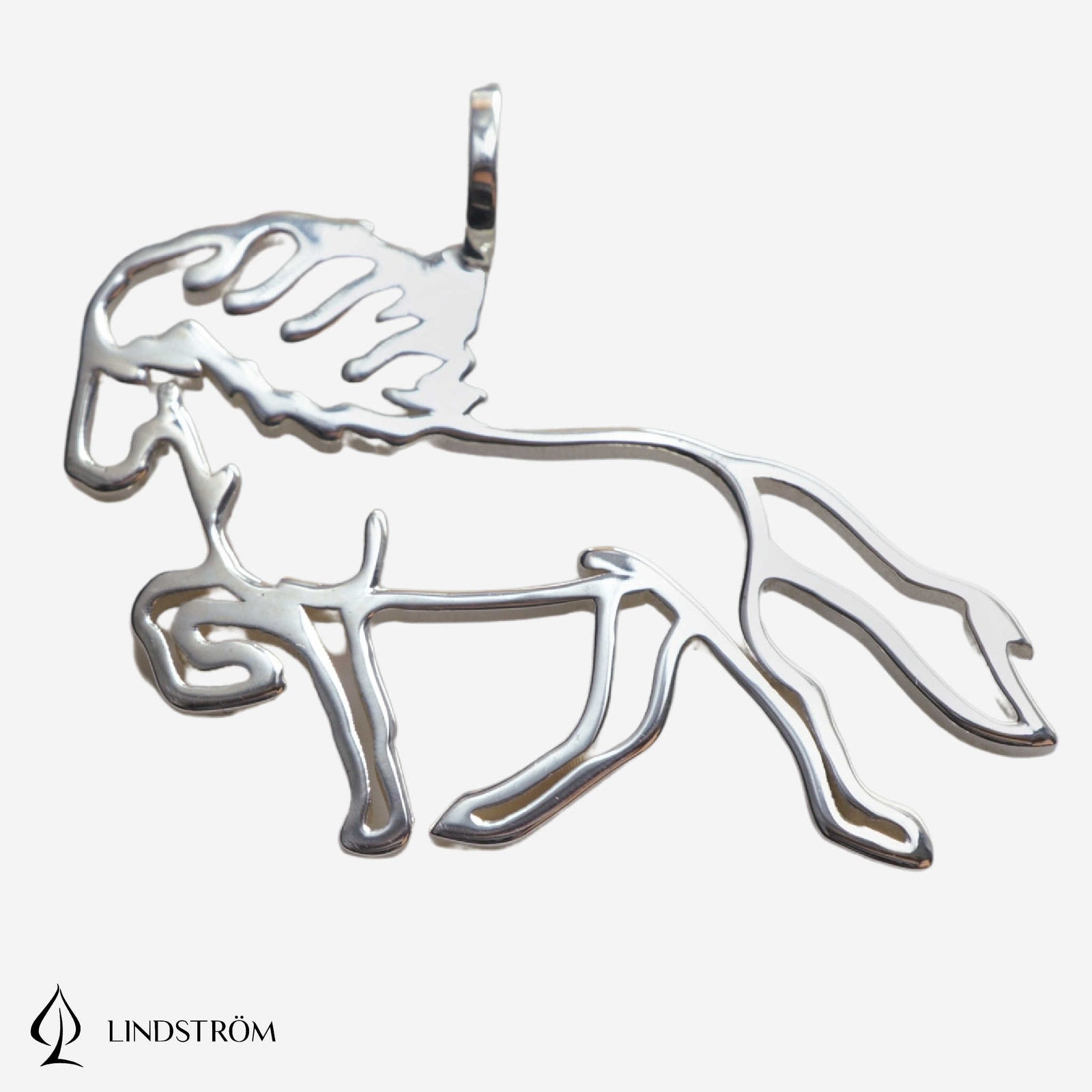 Halsband Tölt i äkta sterling silver