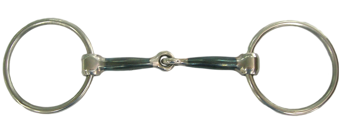 2-part blue bit, 10,5 cm. - Tölta.se